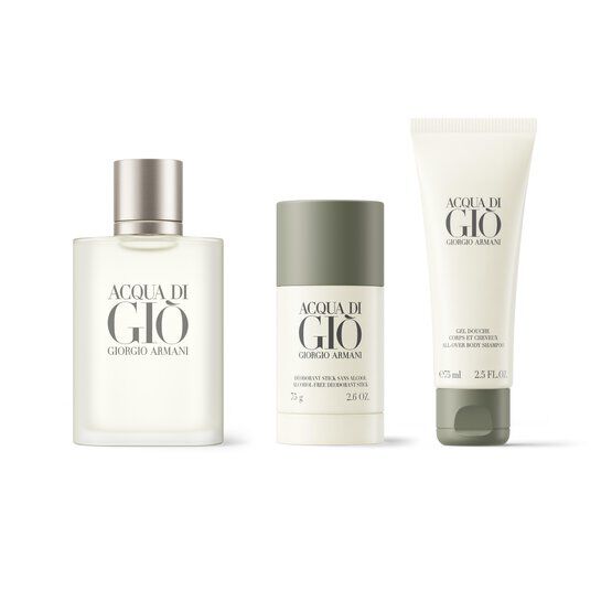 Acqua Di Gi Eau de Toilette Gift Set for Men Armani Beauty